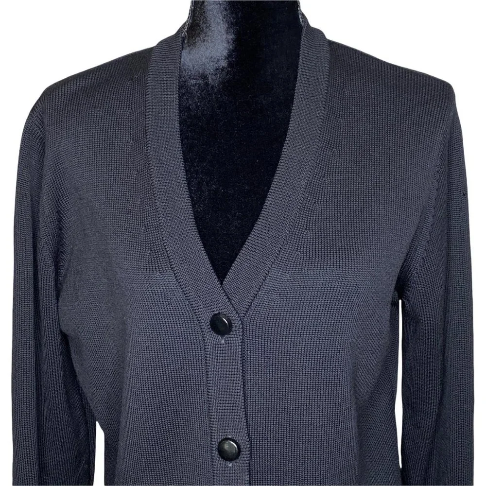 Escada Black Cardigan - Picture 3 of 16